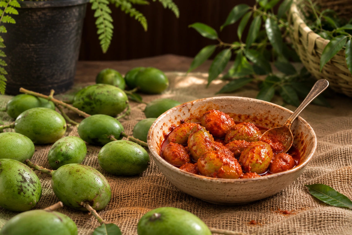 Ambazhanga Achar | Kerala Hog Plum Pickle 200 g
