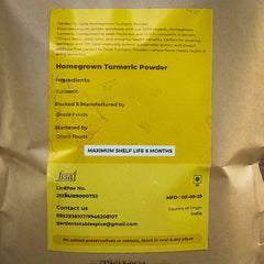 Homegrown Turmeric Powder – 250g 500g | Pure, Natural & Aromatic