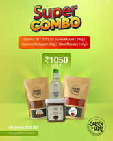 Coconut Oil & Masala Combo – For Rich Indian Curries