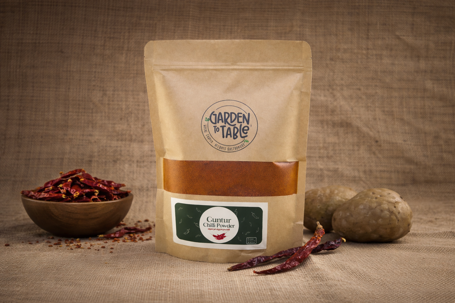 Guntur Chilly Powder (Spicy) (250gms / 500gms)