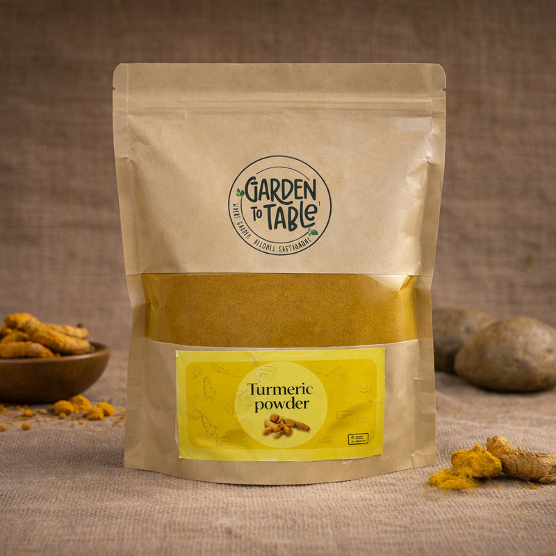 Homegrown Turmeric Powder (250gms / 500gms)