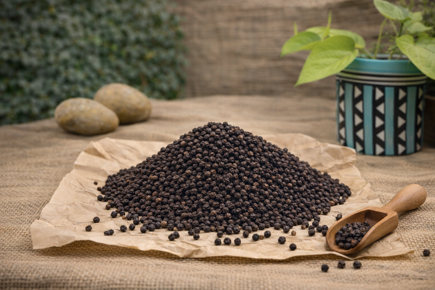 Whole Black Pepper (250gms)