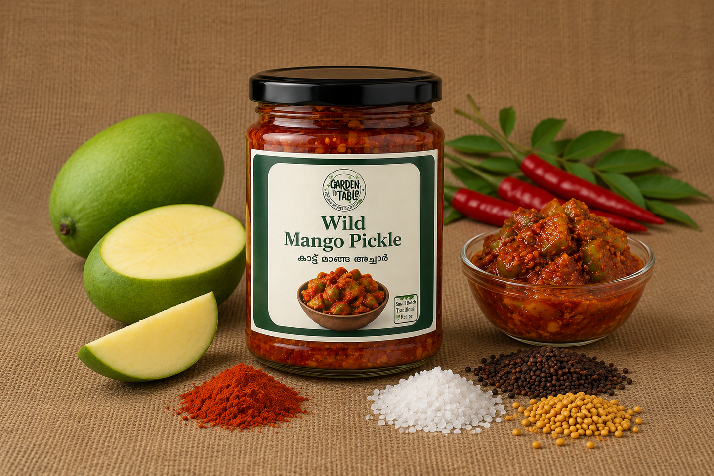 Traditional Kadu Manga Achar