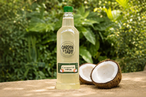 Pure Kerala Coconut Oil Natural Aromatic Cooking Oil for Traditional Kerala Recipes 1 L & 500 ml