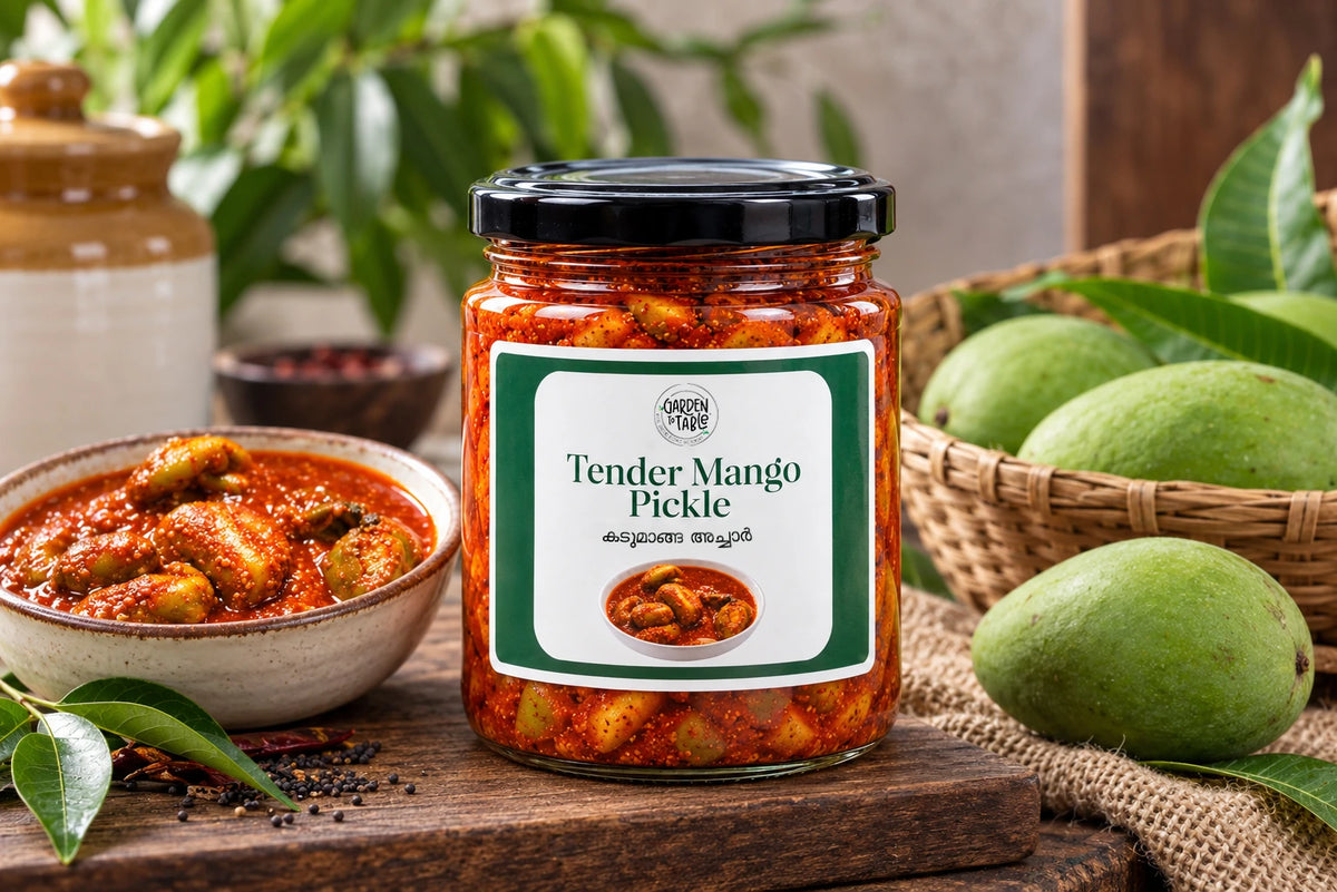 Kadu Manga Pickle Tender Mango Pickle Authentic Kerala Recipe 200 g