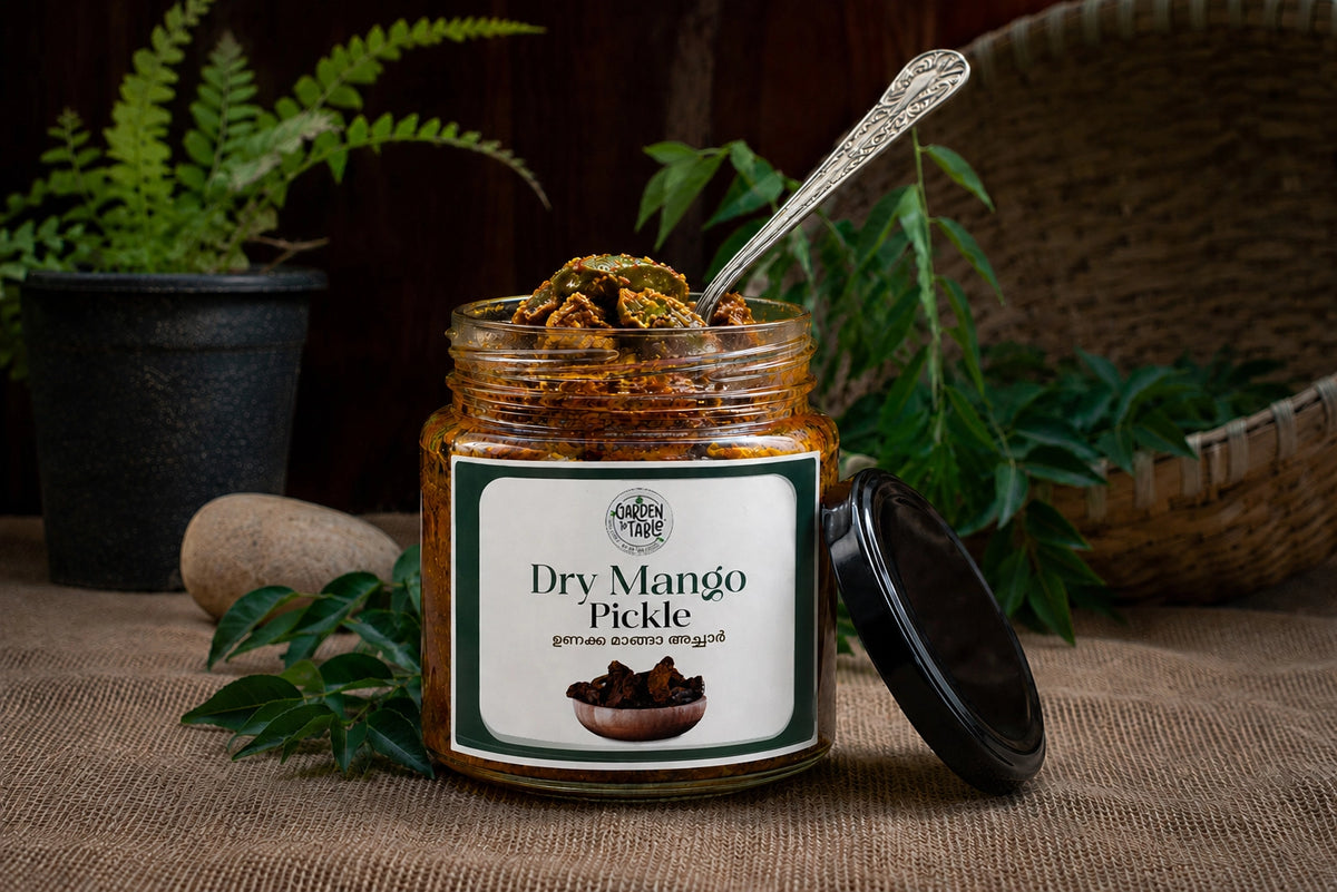 Unakka Manga Achar | Traditional Kerala Dry Mango Pickle 150 g